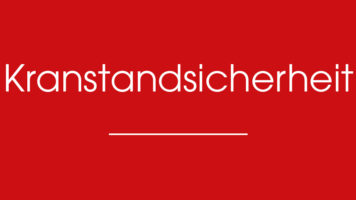 Kranstandsicherheit